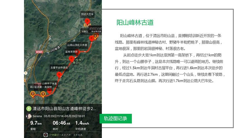 陽(yáng)山峰林古道